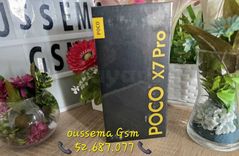 Xiaomi Poco X7 Pro 5G(12/512go)Neuf cacheté Validé 
Tél:52687077