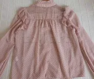 Chemise ZARA Rose à Pois