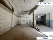 محل تجاري للكراء طريق تونس متجه الي طريق تنيور  بين رابطة الحزامية